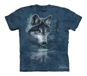 Koszulka dziecięca - Wilk - Wolf Reflection - Junior - The Mountain
