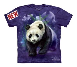 Koszulka dziecięca - Panda Collage - Junior - The Mountain