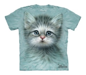 Koszulka dziecięca - Kotek - Blue Eyed Kitten - The Mountain