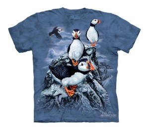 Koszulka dziecięca - Find 10 Puffins - The Mountain