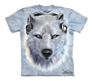 Koszulka dziecięca - Wilk - White Wolf DJ  - The Mountain