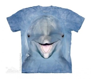 Koszulka dziecięca - Delfin - Dolphin Face - Junior - The Mountain