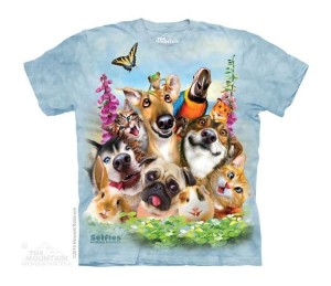 Koszulka dziecięca - Pet Selfie - Junior - The Mountain