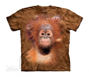 Koszulka dziecięca - Orangutan Hang - Junior - The Mountain
