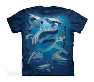 Koszulka dziecięca - Rekiny - Great Whites - Junior - The Mountain