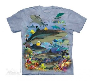 Koszulka dziecięca - Rekin - Reef Sharks - Junior - The Mountain