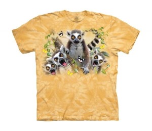 Koszulka dziecięca - Lemur Selfie - Junior - The Mountain