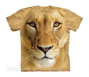 Koszulka dziecięca - Lew - Big Face Lioness - Junior - The Mountain