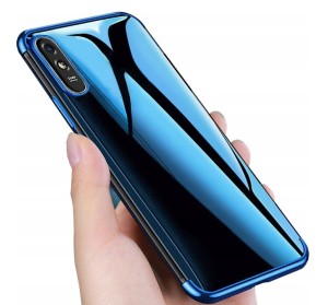Xiaomi Redmi 9A, Etui silikonowe Ves, błyszcząca ramka