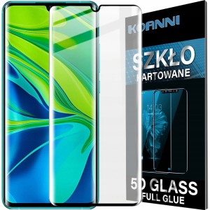 Xiaomi Mi Note 10 Pro, Szkło ochronne 5D Full Glue REAL na cały wyświetlacz