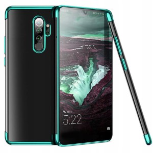 Xiaomi Redmi 9, Etui silikonowe Ves, błyszcząca ramka