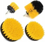 Szczotki na wiertarkę do czyszczenia zestaw 4szt