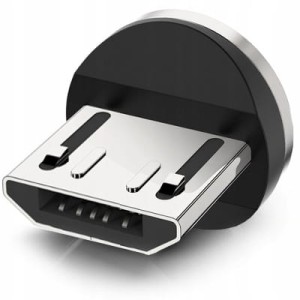 Okrągła głowica do kabla magnetycznego MICRO-USB
