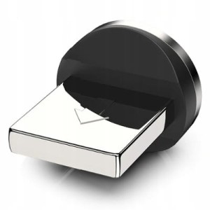 Okrągła głowica do kabla magnetycznego do iPhone