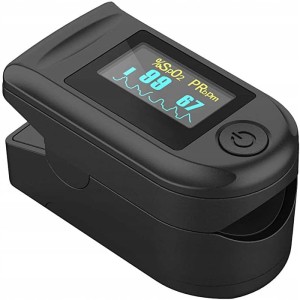 Medyczny pulsoksymetr napalcowy pulsometr tętna