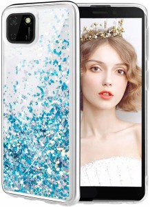 Huawei Y5p, Etui pływający brokat SHINING GLITTER