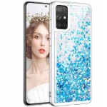 Samsung Galaxy M31s, Etui pływający brokat SHINING GLITTER