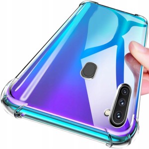 Samsung Galaxy M11, Anti Shock, silikonowa obudowa na telefon