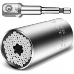 Nasadka uniwersalna klucz nasadowy 7-19 mm 1/4-3/4