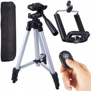 Statyw na telefon / aparat TRIPOD + UCHWYT + PILOT BEST