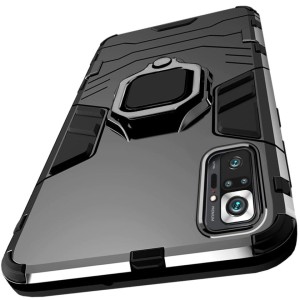 Xiaomi Redmi Note 10 Pro, Etui pancerne Holder 3w1 Ring BEST