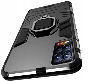 Realme 8, Etui pancerne Holder 3w1 Ring