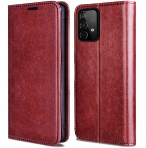 Samsung Galaxy A52s, Skórzana obudowa Skin, 100% skóra