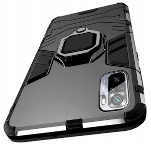 Xiaomi Redmi Note 10s, Etui pancerne Holder 3w1 Ring