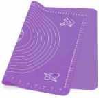 Duża stolnica silikonowa mata kuchenna z miarami