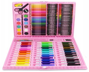 Zestaw artystyczny do malowania 150 szt w walizce