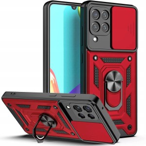 Samsung Galaxy A12, Etui pancerne Slide 3w1 Ring