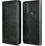 Motorola Moto E20 / E30 / E40, Skórzana obudowa Skin, 100% skóra