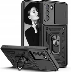 Samsung Galaxy S22, Etui pancerne Slide 3w1 Ring