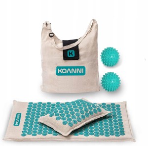 Mata do akupresury 100% natura gryka + len + kokos