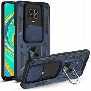 Xiaomi Redmi Note 9, Etui pancerne Slide 3w1 Ring