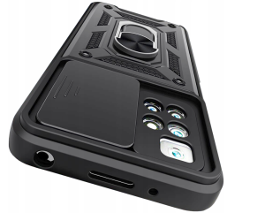  Xiaomi Redmi Note 11 Pro Plus + 5G, Etui pancerne Slide 3w1 Ring