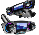 Transmiter FM BLUETOOTH 5.0 USB multimedialny 8w1
