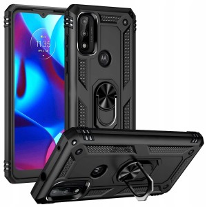 Motorola Moto E20 / E30 / E40, Etui pancerne Holder 3w1 Ring