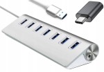 Rozgałęźnik rozdzielacz portów HUB 7X USB 3.0