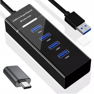 Rozgałęźnik rozdzielacz portów HUB 4X USB 3.0