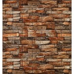 Panele 3D ścienne samoprzylepne tapeta 1x sztuka 77 cm x 70 cm (0,54 m2) cegła