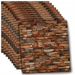 Panele 3D ścienne samoprzylepne tapeta 10szt  (5,4 m2) cegła