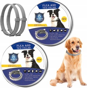 2x Obroża dla psa na pchły kleszcze uniwersalna