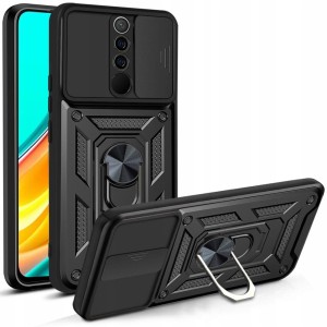 Xiaomi Redmi 9, Etui pancerne Slide 3w1 Ring