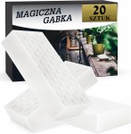 20x Magiczna gąbka do czyszczenia plam usuwa brud