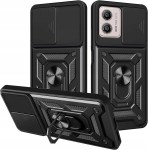Motorola Moto G53 5G, Etui pancerne Slide 3w1 Ring
