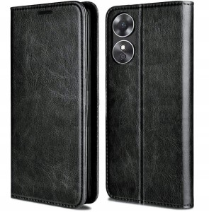 Oppo A58 5G, Skórzana obudowa Skin, 100% skóra