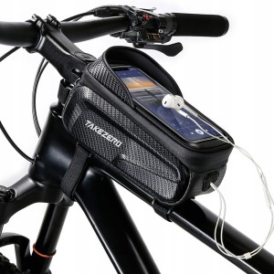 Wodoodporna torba rowerowa sakwa uchwyt na telefon