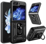 Samsung Galaxy Z Flip 5, Etui pancerne Slide 3w1 Ring