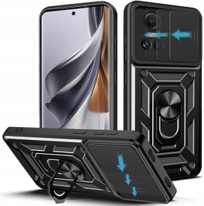 Oppo Reno 10 Pro 5G, Etui pancerne Slide 3w1 Ring